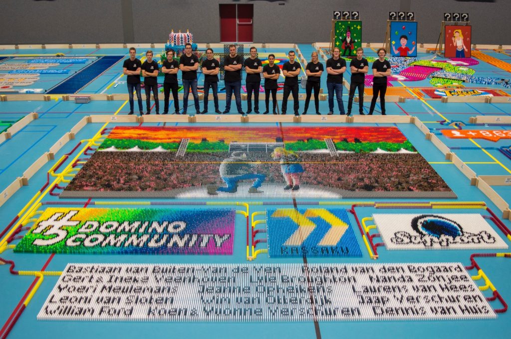 Dutch Domino Team group photo