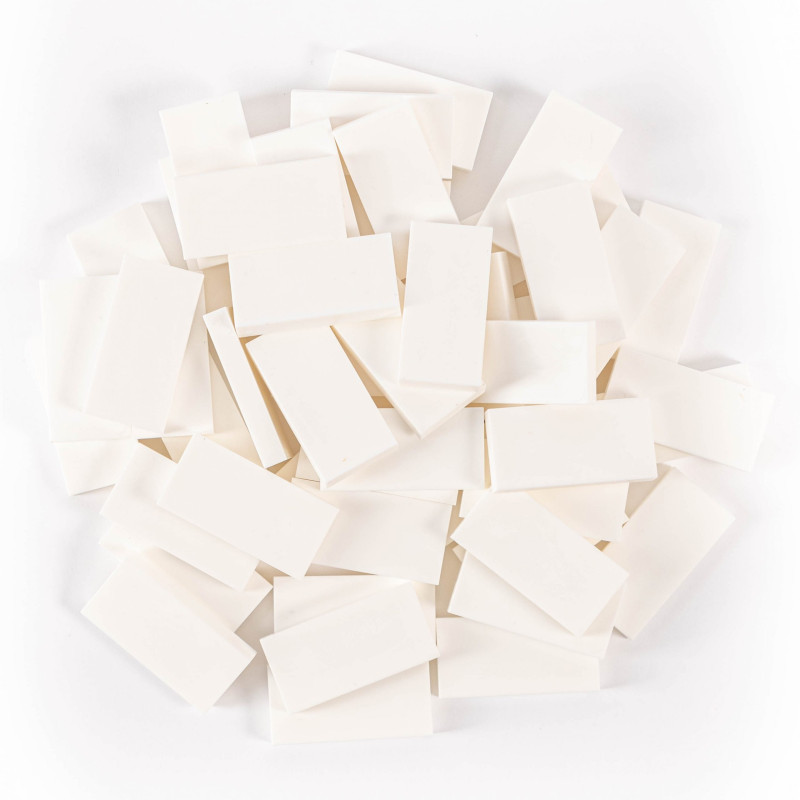 Domino - White - 50 pieces