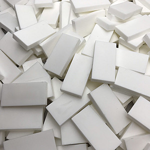Domino - White - 50 pieces