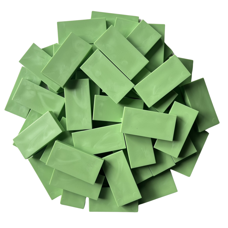 Domino - Mint Green - 50 pieces