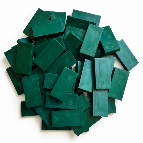 Domino - Pine Green - 50 pieces - LIMITED AVAILABILITY