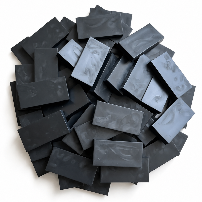 Domino - Anthracite - 50 pieces - LIMITED AVAILABILITY