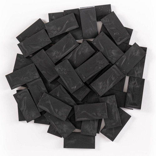 Domino - Black - 50 pieces