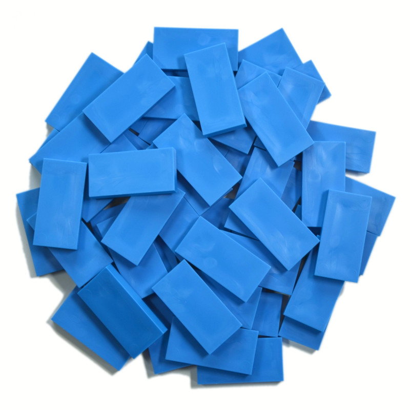 Domino – Kobaltblau - 50 Steine