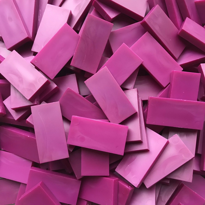Domino - Fuchsia Pink - 50 Steine