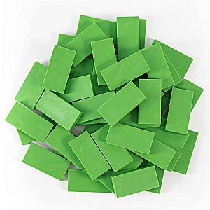 Domino - Green - 50 pieces