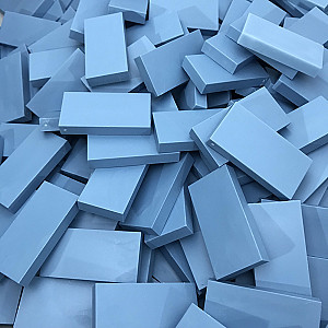 Domino - Light Blue - 50 pieces