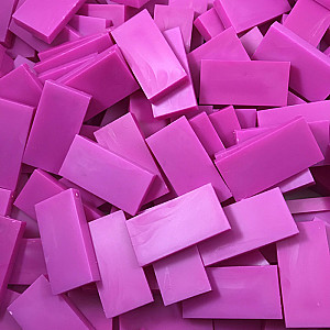 Domino - Neon Pink - 50 pieces