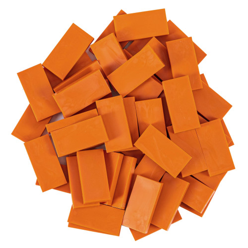 Domino - Orange - 50 pieces