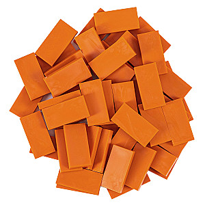 Domino - Orange - 50 Steine