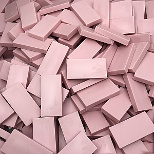 Domino - Pink - 50 pieces