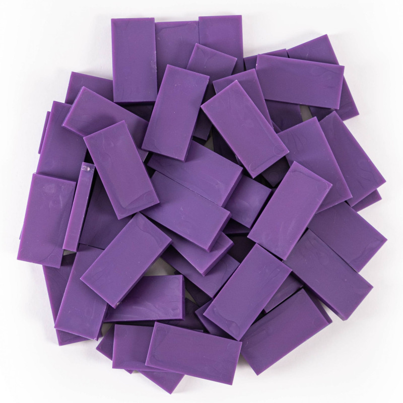 Domino - Purple - 50 pieces