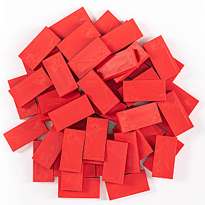 Domino – Rood – 50 stuks